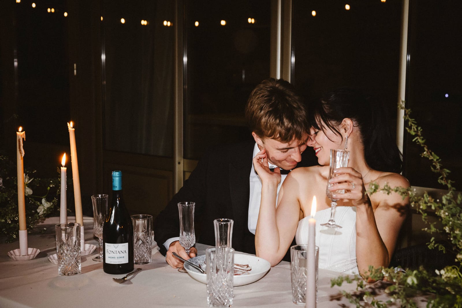 Drone view of Château de Sanse
